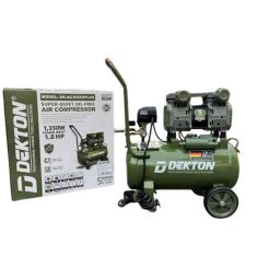 MÁY NÉN KHÍ KHÔNG DẦU DEKTON DK-AC3925XPLUS 1.8HP 23L MÀU OLIU
