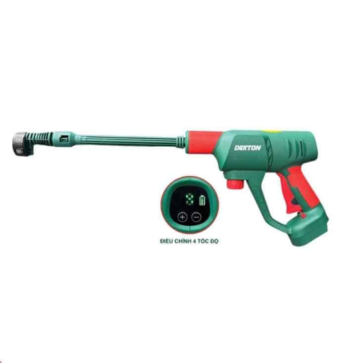 MÁY RỬA XE DÙNG PIN 21V DEKTON M21-SRX1406PROMAX