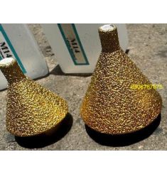 MŨI KHOAN TẠO LỖ TRÒN CHO ĐÁ HOA CƯƠNG, GẠCH MEN HÌNH NÓN M14-50