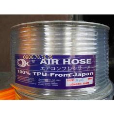 .ỐNG HƠI PU OK JAPAN PHI 10X6.5X100MM TRẮNG TRONG OK10T