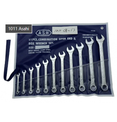 BỘ CỜ LÊ VÒNG MIỆNG HỆ INCH 11 CHI TIẾT 3/8″-1″ 1011 ASAHI