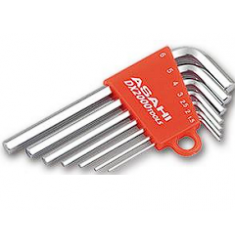 BỘ LỤC GIÁC THƯỜNG NGẮN 1.5- 6MM ASAHI AXS0710
