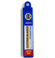 LƯỠI DAO RỌC GIẤY LOẠI LỚN C-MART A0043 127MM X 25MM X 0.7MM