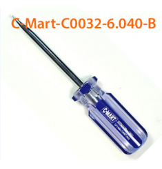  TUA VÍT DẸP CÁN MÀU C-MART C0032-6.040- 6.0*40-