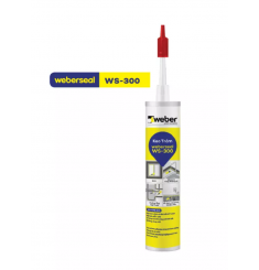 KEO TRÁM SILICONE TRẮNG TRONG WEBERSEAL WS-300