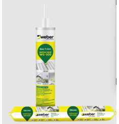 KEO TRÁM SILICONE GỐC TRUNG TÍNH TRẮNG SỮA WEBERSEAL WS-500