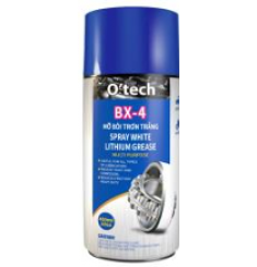 MỠ BÔI TRƠN TRẮNG (MỠ BÒ LỎNG) SPRAY WHITE LITHIUM GREASE OTENH BX-4