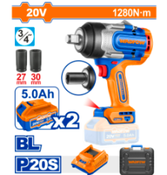 1280NM MÁY VẶN BU LÔNG DÙNG PIN 20V WADFOW WCD1B128