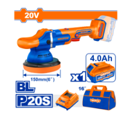 MÁY ĐÁNH BÓNG DÙNG PIN 20V WADFOW WHL2B151 