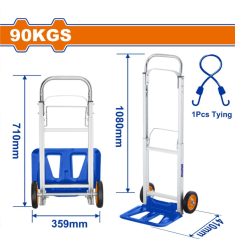 XE ĐẨY TAY CÓ THỂ GẬP LẠI 90KG WADFOW WWB9A09