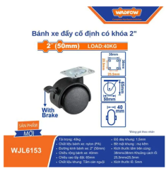 BÁNH XE ĐẨY CỐ ĐỊNH CÓ KHÓA 2