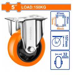 BÁNH XE ĐẨY CỐ ĐỊNH 5