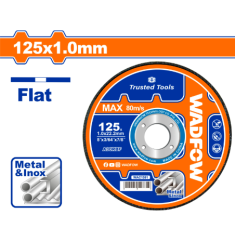 ĐÁ CẮT KIM LOẠI 125X1X22.2MM WADFOW WAC1351