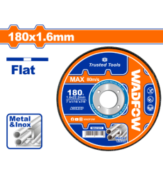 ĐÁ CẮT KIM LOẠI 180X1.6X22.2MM WADFOW WAC1371