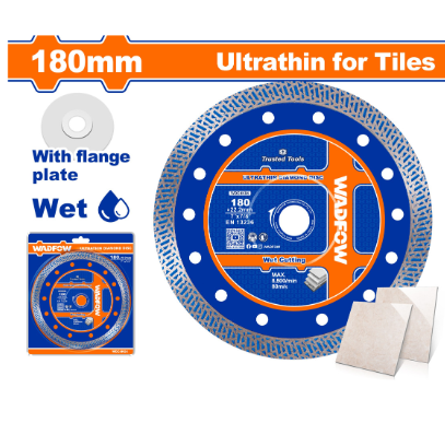 LƯỠI CẮT GẠCH SIÊU MỎNG 180X22.2MM WADFOW WDC4K04