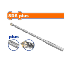 6X160MM MŨI KHOAN BÊ TÔNG ĐUÔI GÀI SDS (MŨI CACBON RÃNH ĐÔI) WADFOW WHD3201