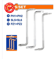 BỘ 3 TUA VÍT ĐẦU CONG WSS8603 WADFOW