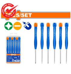 BỘ 6 TUA VÍT CHÍNH XÁC 50MM WSS2B06 WADFOW