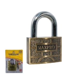 KHÓA ĐỒNG CỔ Ô VUÔNG CHÌA NHỌN (A5) MAXPRO MA029071