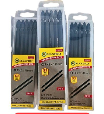 MŨI VÍT ĐEN CAO CẤP PH2X110MM S3 MAXPRO MA020711