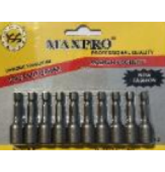 MŨI VÍT 2 ĐẦU KE TRẮNG THÉP HỢP KIM CRV 6.35X65MM MAXPRO MA020334