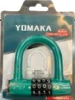 KHOÁ SỐ CHỮ U / 01U (TỰ CÀI ĐẶT SỐ - AN TOÀN -TIỆN LỢI) YOMAKA YA010065