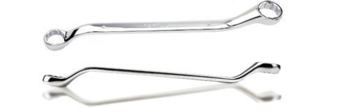 CỜ LÊ 2 ĐẦU VÒNG 45 ĐỘ 21X23MM TOPTUL AAAH2123