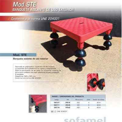 GHẾ CÁCH ĐIỆN 45KV SOFAMEL STE-45