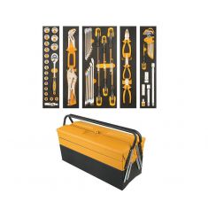 THÙNG 3 TẦNG BỘ DỤNG CỤ 60 MÓN TOLSEN 85401