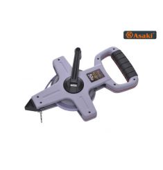 THƯỚC DÂY THÉP CÓ TAY QUAY 50M ASAKI AK-2516