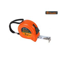 THƯỚC KÉO NỀN TRẮNG HỆ MÉT 5M × 25MM ASAKI AK-2682