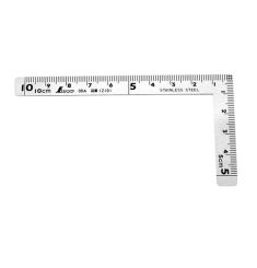 THƯỚC KE VUÔNG 10X5CM SHINWA 12101
