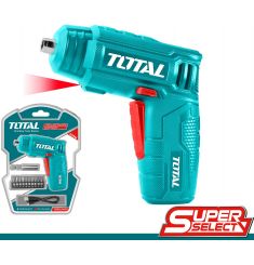MÁY SIẾT VÍT DÙNG PIN 4V – TOTAL TSDLI0402