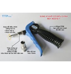 DỤNG CỤ XỊT GIÓ XỊT BỤI TTP USA CÓ ĐIỀU CHỈNH TTP601-40310-1