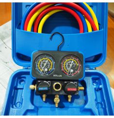 ĐỒNG HỒ NẠP GAS LẠNH VALUE VRM2-B-0401 GAS R22, R410, R134, R407C