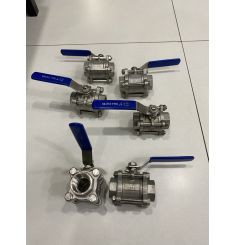 VAN BI REN 3 THÂN INOX 304 DN25