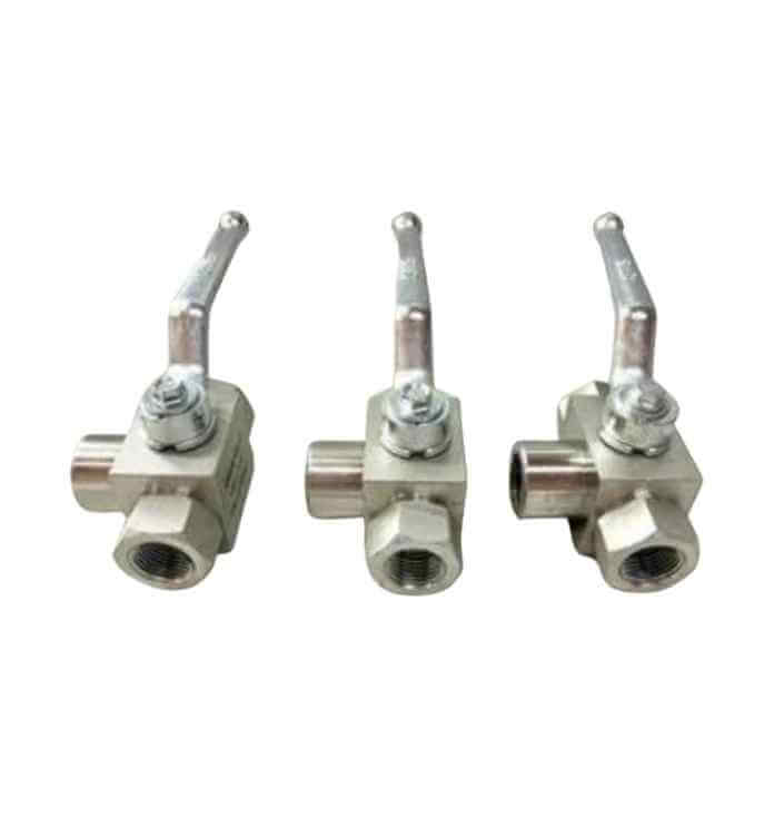 VAN BI THỦY LỰC 3 NGÃ REN TRONG 1/2 INCH KHB-312
